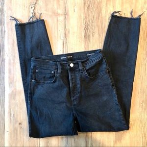 Aritzia Black Yoko Slim Jeans